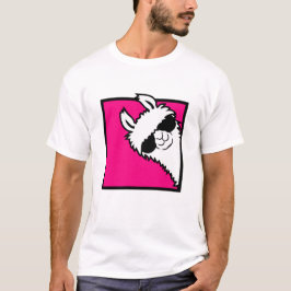 Camiseta Llama Legal Óculos de Sol Peludo Alpaca Diversão