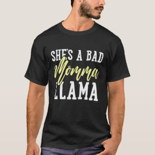 Camiseta Llama Mãe Mamãe