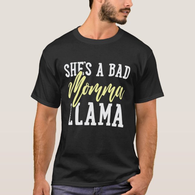 Camiseta Llama Mãe Mamãe (Frente)