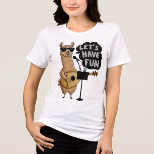 Camiseta Llama Music Party