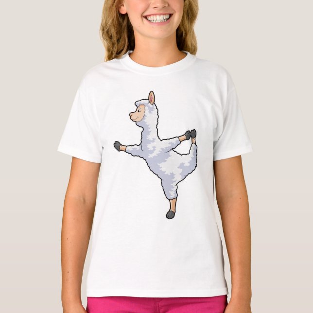 Camiseta Llama na Malhação Yoga (Frente)