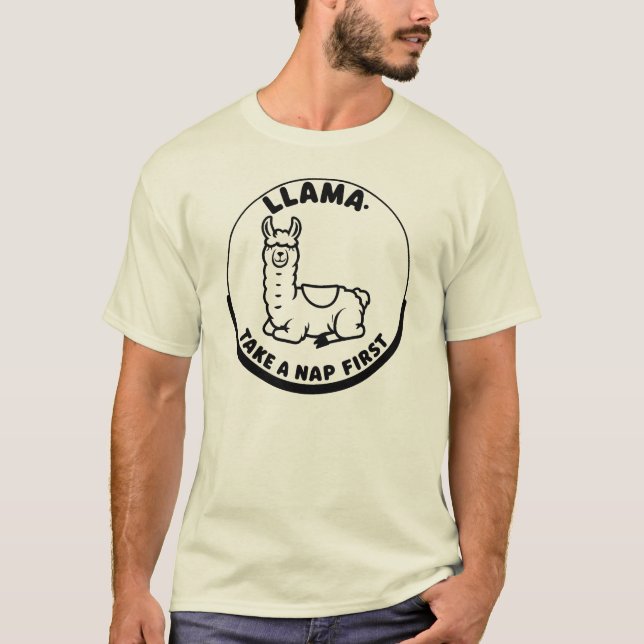 Camiseta Llama Nap Wisdom (Frente)