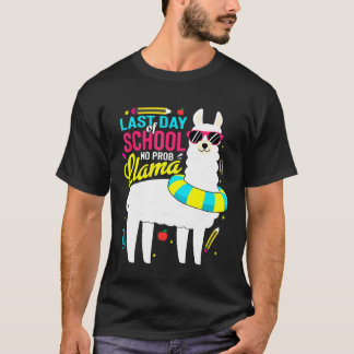 Camiseta Llama No Último Dia De Professores De Meninas
