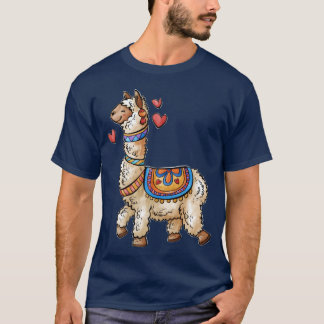 Camiseta llama para amigos amantes de animais