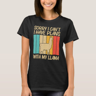 Camiseta Llama Para Homens Mulheres Llama Fazenda Animal 6