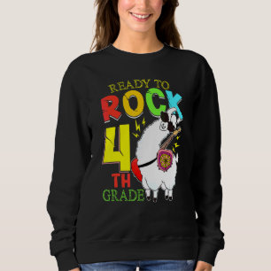 Camiseta Llama Pronto Para Balançar a Quarta Série Primeiro