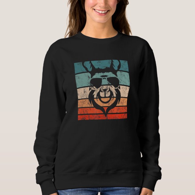 Camiseta Llama Retro Style Vintage 2 (Frente)