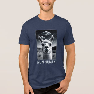 Camiseta Llama Selfie OFO Divertido Quirky Art