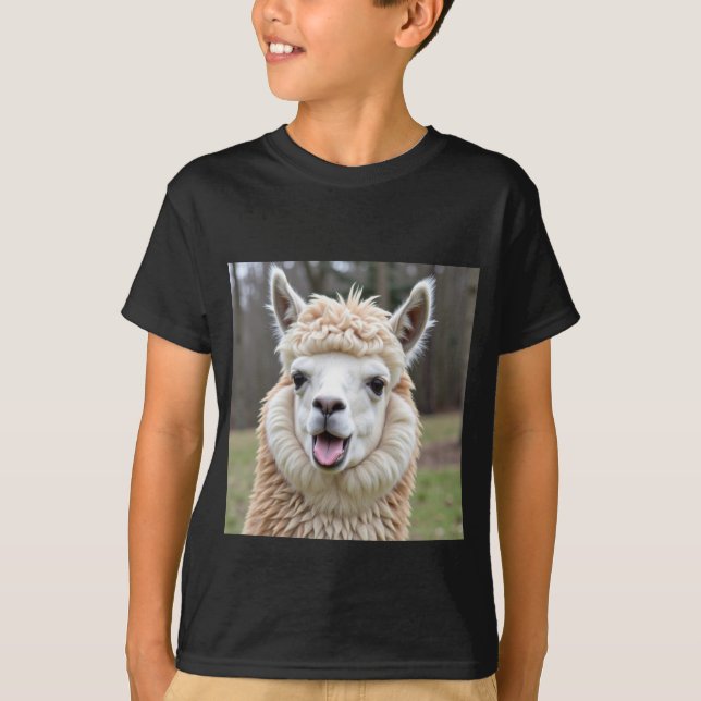 Camiseta LLama Smirk (Frente)