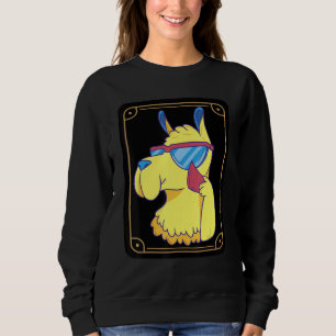 Camiseta Llama Tarot Card Soothsayer Occult Mystical