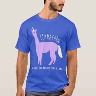 Camiseta Llamacorn, Funny Cute 50 Llama 50 Dom Unicorn