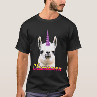 Camiseta Llamacorn Llama Unicorn Cute