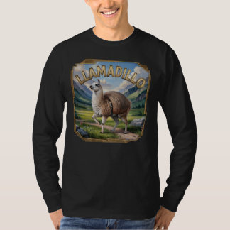 Camiseta Llamadillo Fotografia Combo Criatura Engraçada