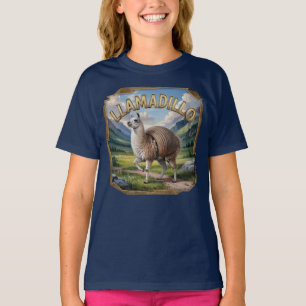 Camiseta Llamadillo Fotografia Combo Criatura Engraçada