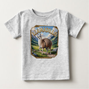 Camiseta Llamadillo Fotografia Combo Criatura Engraçada