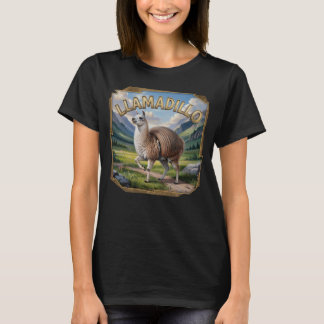 Camiseta Llamadillo Fotografia Combo Criatura Engraçada