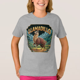 Camiseta Llamadillo Ilustração Combo Criatura Funny