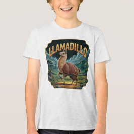 Camiseta Llamadillo Ilustração Combo Criatura Funny