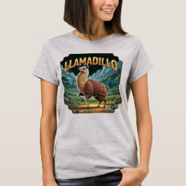 Camiseta Llamadillo Ilustração Combo Criatura Funny