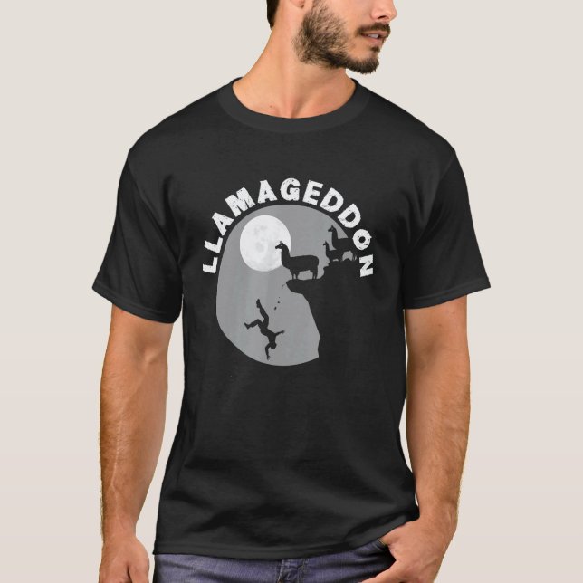 Camiseta Llamageddon Llama (Frente)