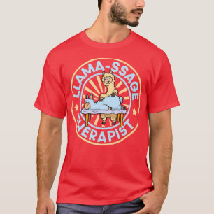 Camiseta Llamassassist Terapista Llama Masseur