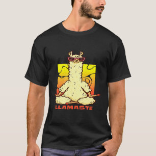 Camiseta Llamaste Meditando Llama Novelty