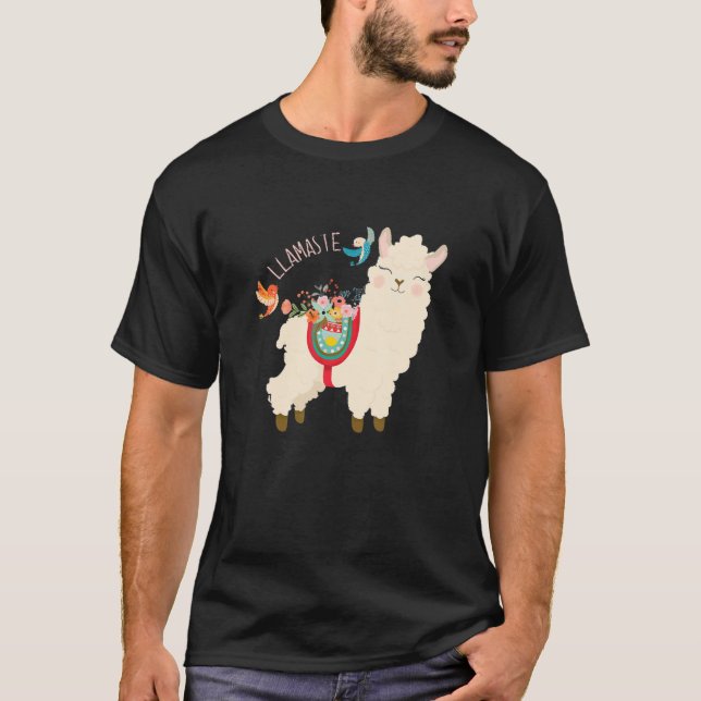 Camiseta Llamaste - Quando Um Llama Oferece A Você Um Gr Re (Frente)
