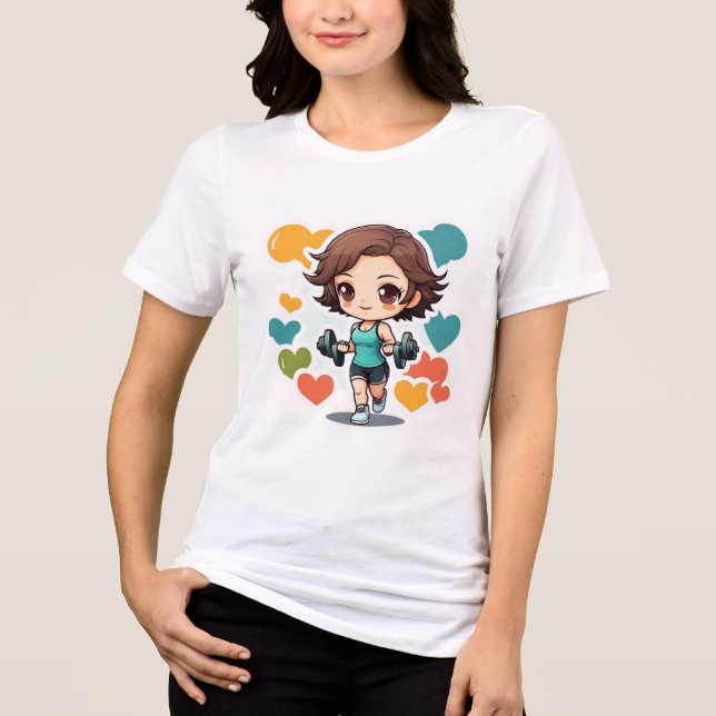 Camiseta ¡Lleva un Toque Adorable y Divertido Contigo! (Frente)