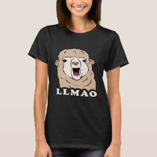 Camiseta Llmao Lhama Alpaca Lmao Piada