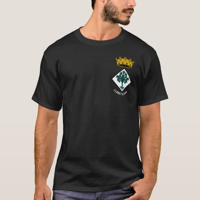 Camiseta Lloret de Mar coat of arms (Frente)