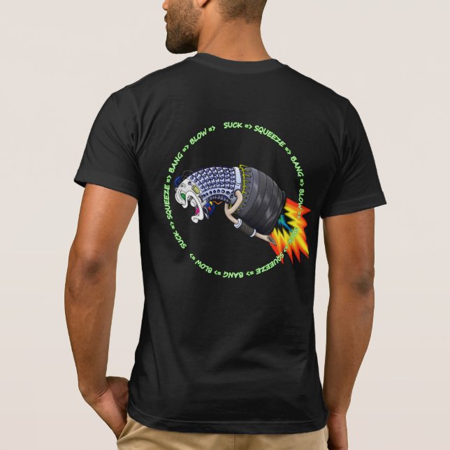 Camiseta LM2500 com SSBB Drk Clr (Verso)