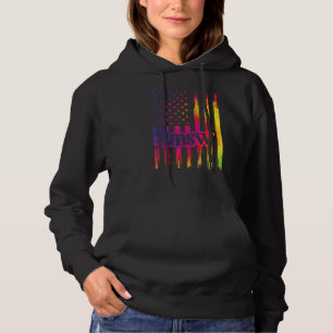 Camiseta Lmsw Nos Eua Sinalizador Ordenado Trabalhador Soci