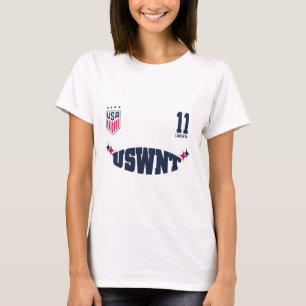 Camiseta Lo’eau Labonta 11 Branco Uswnt Licenciado Oficialm