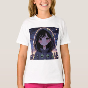 Camiseta Lo-Fi Galactic Babe