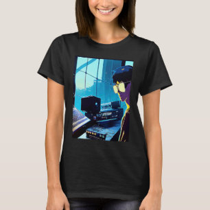 Camiseta Lo fi hip hop chillhop batidas de relaxar estética