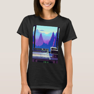 Camiseta Lo fi hip hop chillhop batidas de relaxar estética