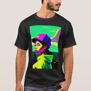 Camiseta Lo fi hip hop chillhop chill bate a estética lofi