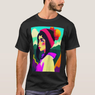 Camiseta Lo fi hip hop chillhop chill bate a estética lofi