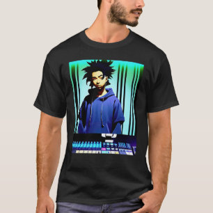 Camiseta Lo fi hip hop chillhop chill bate a estética lofi