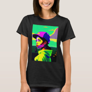 Camiseta Lo fi hip hop chillhop chill bate a estética lofi