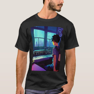 Camiseta Lo fi hip hop chillhop chill bate estética 101
