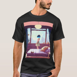 Camiseta Lo fi hip hop chillhop chill bate estética 161