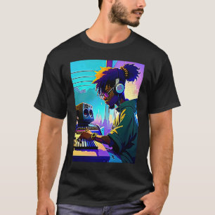 Camiseta Lo fi hip hop chillhop chill bate estética 43