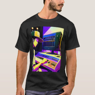 Camiseta Lo fi hip hop chillhop chill bate estética 53