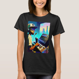 Camiseta Lo fi hip hop chillhop chill bate estética 69