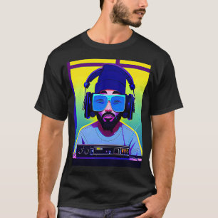 Camiseta Lo fi hip hop chillhop chill bate estúdio aestheti