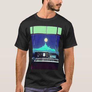Camiseta Lo fi hip hop chillhop chill bate estúdio aestheti