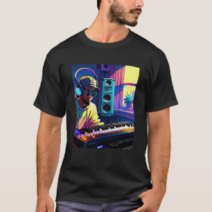 Camiseta Lo fi hip hop chillhop chill bate na estética 5