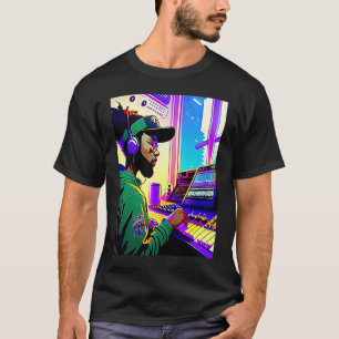 Camiseta Lo fi hip hop chillhop chill vence estética 70
