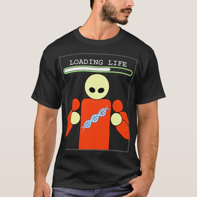 Camiseta Loading Life (Frente)